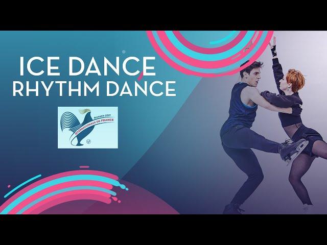 Ice Dance Rhythm Dance | Internationaux de France 2021 | #GPFigure