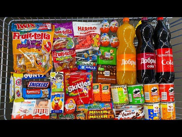 A Lot of Candy 2024 #9 Twix, Halls, Pringles, Kinder Chocolate, Влад А4, Kinder Joy, Snickers, Mamba