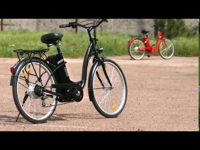 Электрический велосипед SKYBIKE LIRA черный Электро-байк Электровелосипед . Электро велосипед