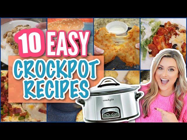 10 Easy and Tasty Crockpot Recipes | SAVE THIS VIDEO FOR FALL AND WINTER!!