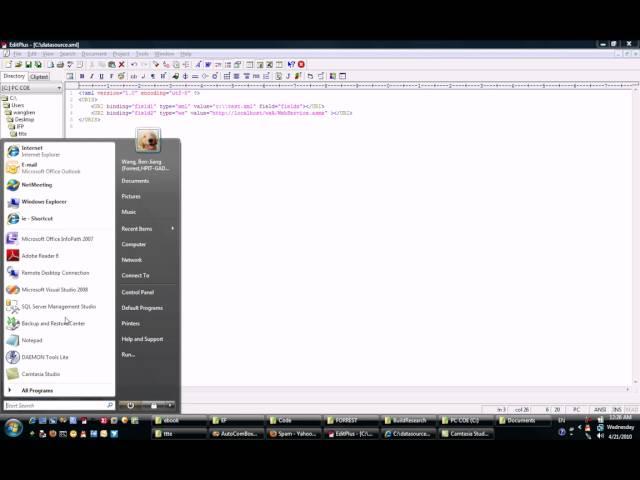 AutoComplete-web service and xml demo