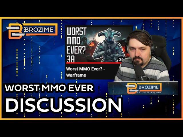 Worst MMO Ever JSH Video Discussion | Warframe