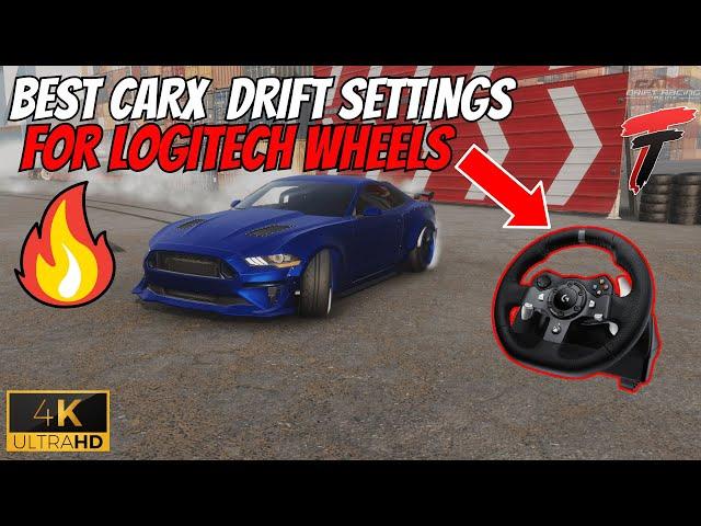 TRY THESE CARX DRIFT LOGITECH WHEEL SETTINGS FOR EASY DRIFTING WITH G923 & G920 WHEEL ON CARX DRIFT