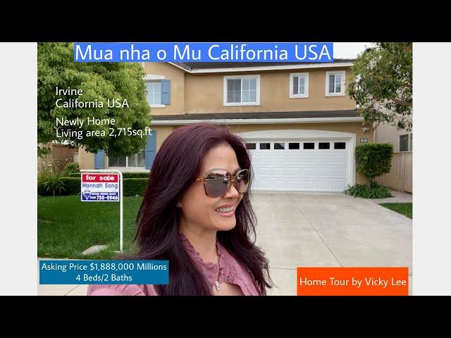 Touring Newly Home in Irvine California USA |Home Tour Real Estate