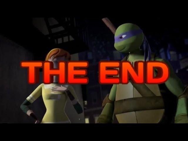 The End черепашки ниндзя клип Донни и Эйприл /// The End teenage mutant ninja turtles clip Donnie an
