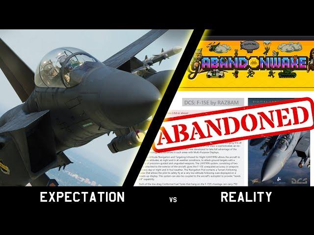 DCS F-15E Expectation vs Reality