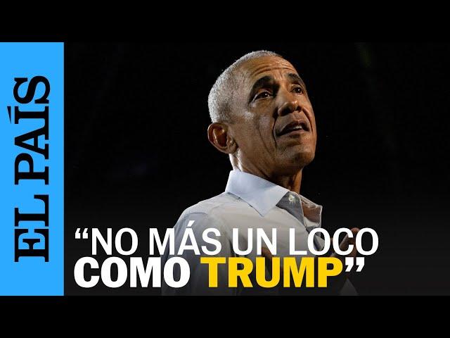 ELECCIONES EN ESTADOS UNIDOS | Obama en Wisconsin: "No permitamos un Trump más loco" | EL PAÍS