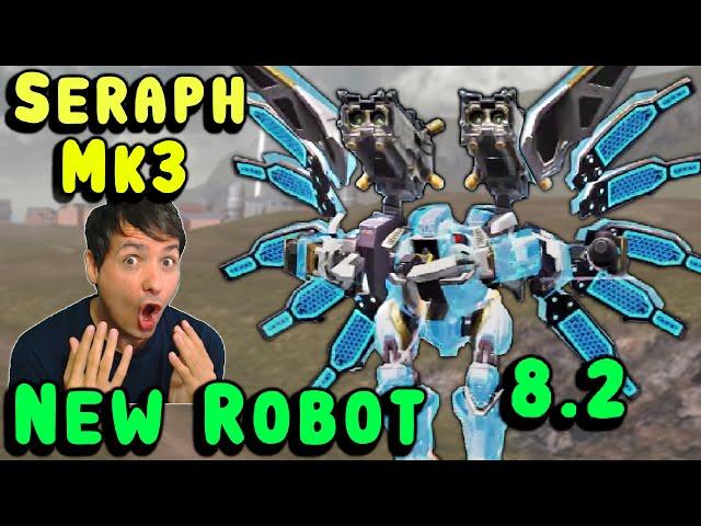 New Mk3 SERAPH Gameplay! War Robots 8.2 Update Released! WR