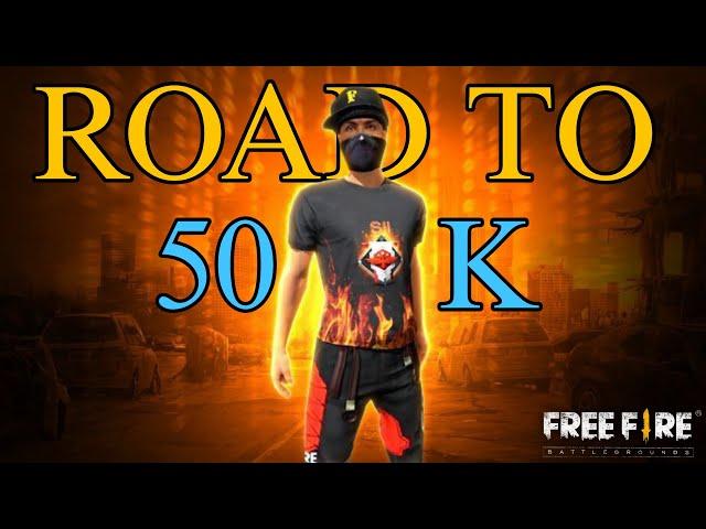 Live |Road To 50k| Day 3 | Nitin Gamer 12 | Free Fire