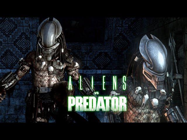 Aliens vs. Predator (2010) - Serpent Hunter in Cutscenes