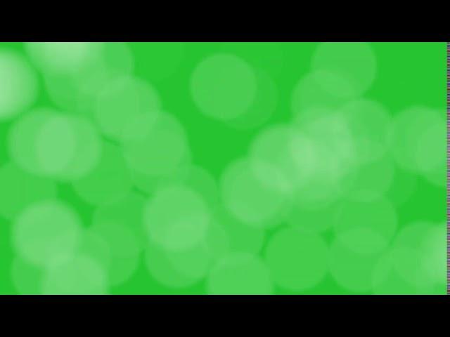 Bokeh Green Screen & Blend Overlay 6 Loop Video