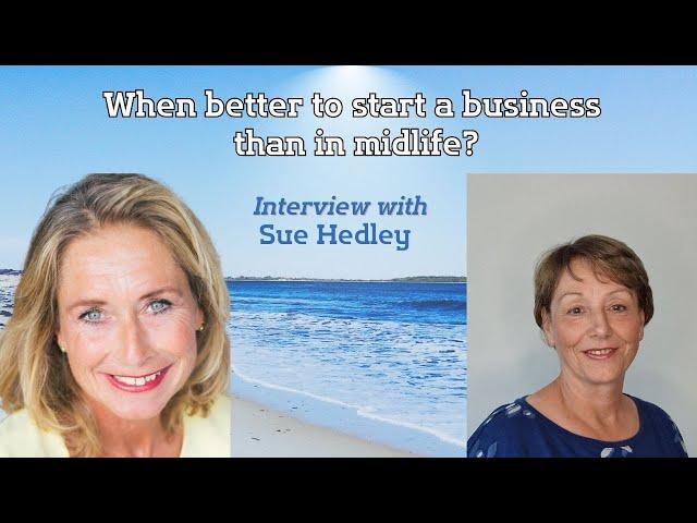 When better to start a business than midlife!