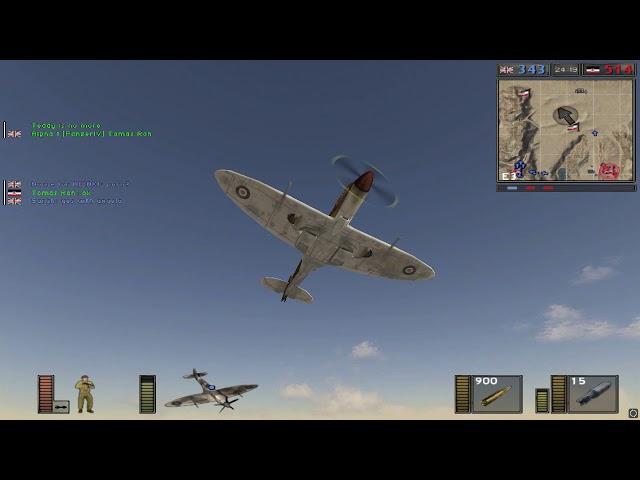 Battlefield 1942 El Alamein Multiplayer Gameplay