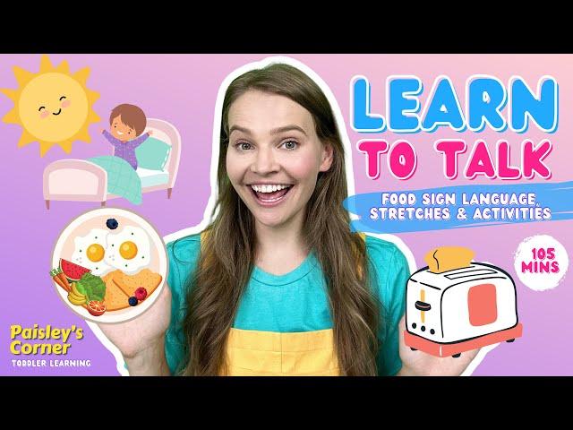 Learn To Talk with Silly Ms Lily | Toddler Learning & Baby Sign Language | Best Toy Learning Video