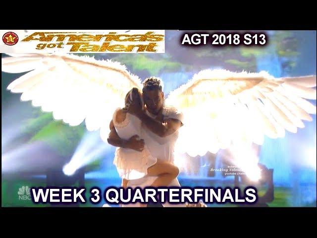 Zurcaroh SIMON SAYS BEST GROUP PERFORMANCE QUARTERFINALS 3 America's Got Talent 2018 AGT