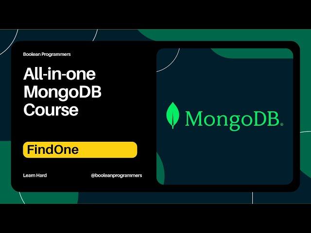 Find data using findOne() mongoose mongodb