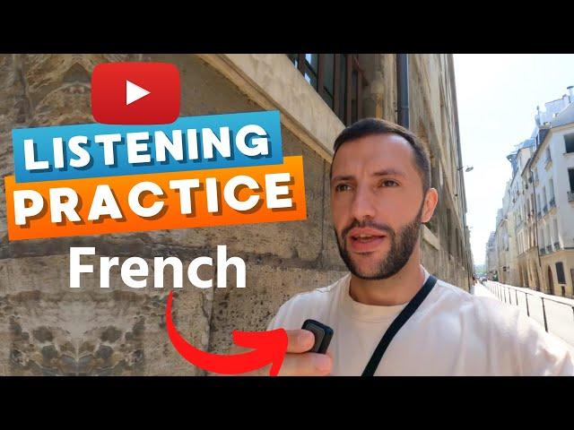 Easy French in Paris Listening Practice  | Episode 9 (FR/EN Subtitles) Native French listening