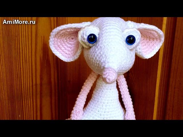 Амигуруми: схема Крыс Аркадий. Игрушки вязаные крючком - Free crochet patterns.