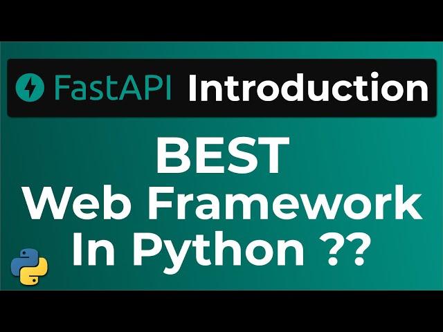 FastAPI Introduction - Build Your First Web App - Python Tutorial