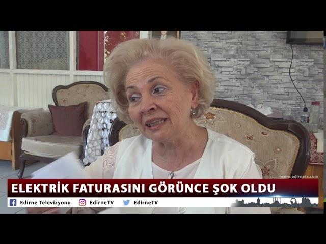 ELEKTRİK FATURASINI GÖRÜNCE ŞOK OLDU