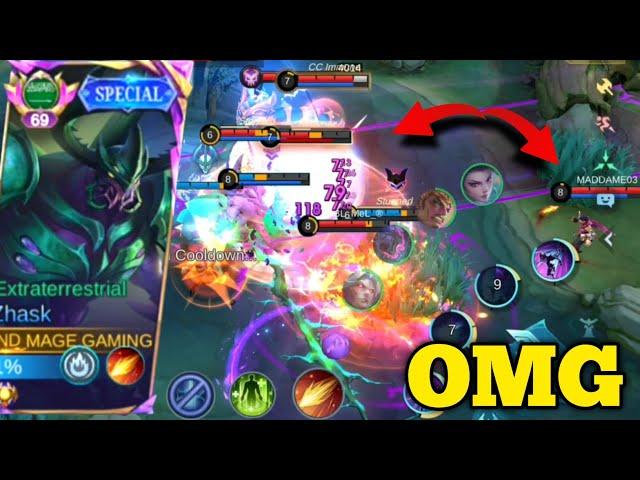 GLOBAL ZHASK RANKED GAMEPLAY ️( OMG) !! Zhask Global Build 