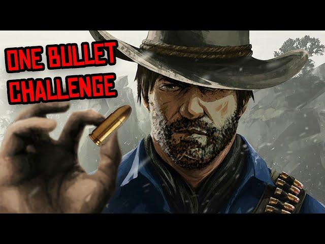 Can I beat Red Dead Redemption 2 with 1 bullet?