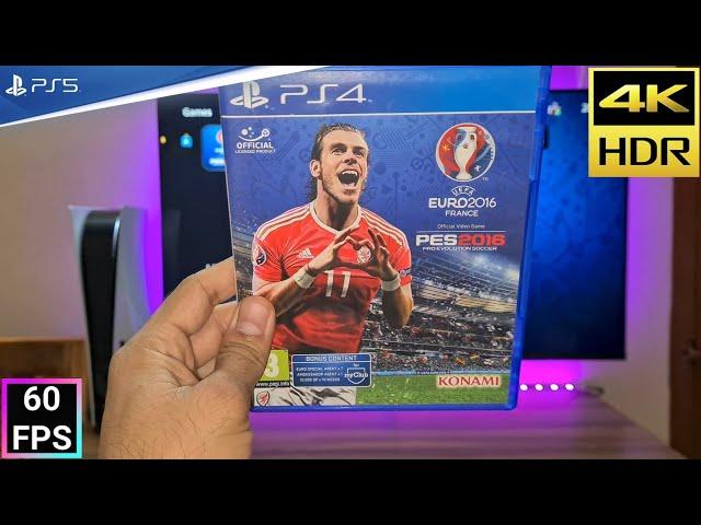 PES 16 in 2022 Nostalgia (PS5 Gameplay) 4K HDR 60FPS