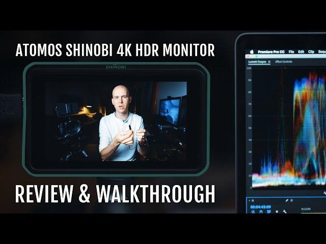 Atomos Shinobi 4K HDR Monitor Hands-on Review + Walkthrough