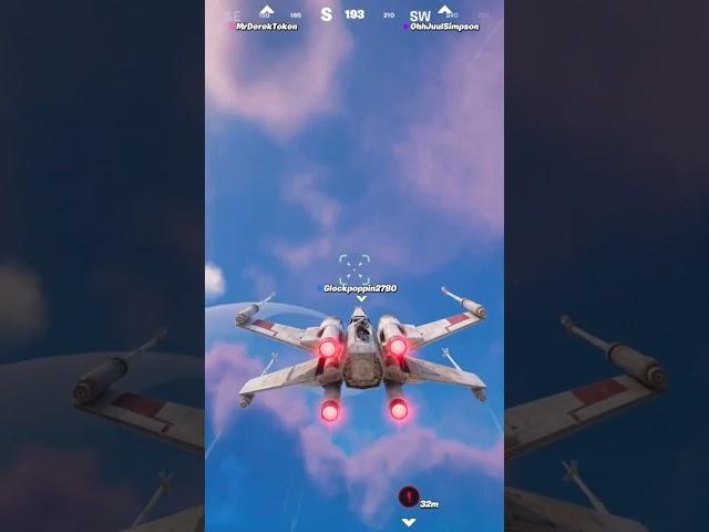 X-Wing Hijinks #starwars #fortniteclips #fyp #viralshort #youtubeshorts