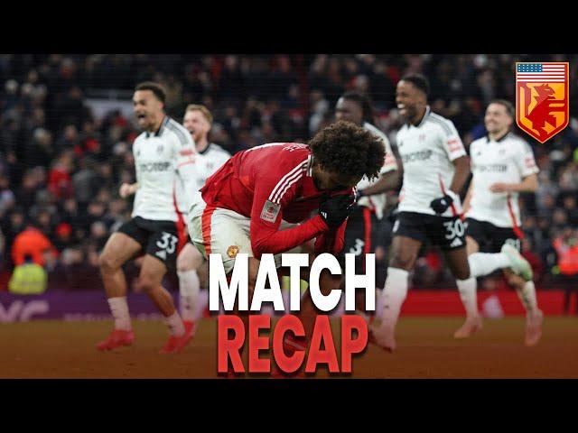 Manchester United Crash Out of FA Cup! Fulham Stun United at Old Trafford 