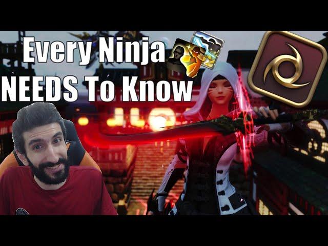 FFXIV - Ninja ADVANCED Tips That You NEED To Know