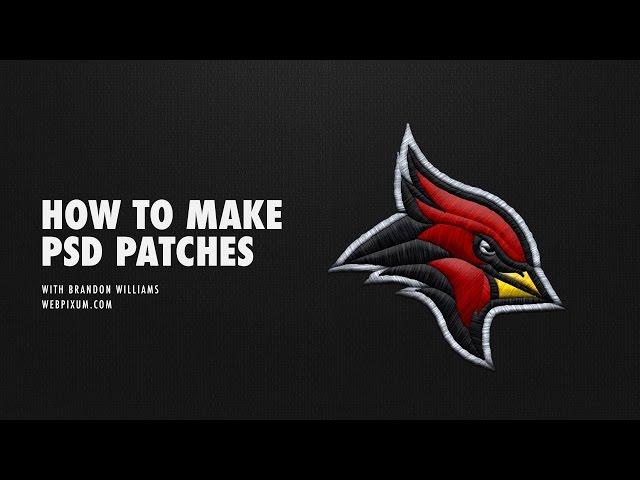 How To Make PSD Patch Logos with Brandon Williams