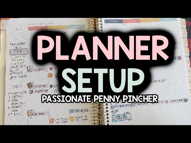 HOW TO USE THE PASSIONATE PENNY PINCHER PLANNER!