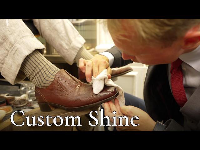 London's ULTIMATE Old-School Shoe Shine Experience