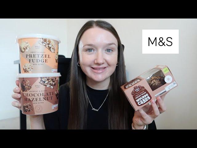 TASTE TESTING 'NEW IN' SNACKS FROM M&S | JUNE 2024