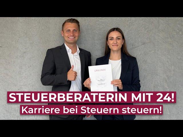 Jüngste Steuerberaterin mit 24 Jahren! Interview mit Leonie Krause und David Kasper