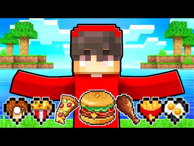 Cash Has FOOD HEARTS in Minecraft!