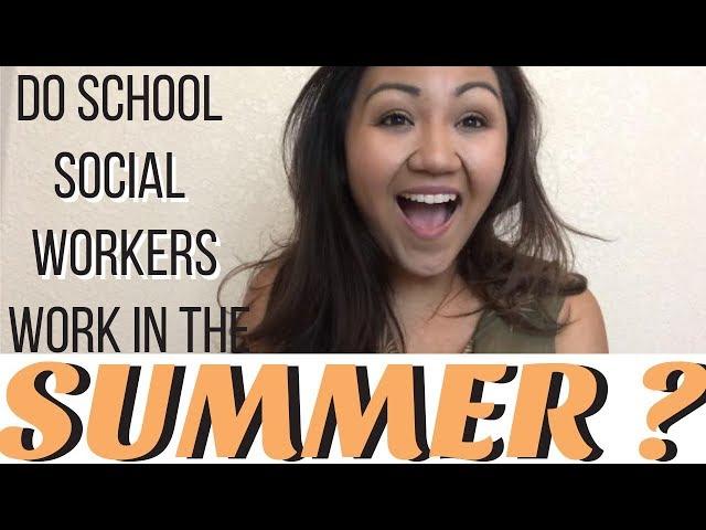 School Social Work Summer Time Agenda