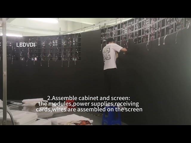 How to customize flexible led display #flexible screen #web:www.ledvdi.com #whatsapp008618126257352