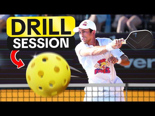 Pro Pickleball Training Session with Zane Navratil