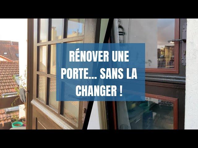 Porte d'entrée Rénovation et Transformation... sans la changer !