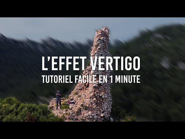 Comment créer l'effet VERTIGO - Dolly Zoom en MONTAGE avec n'importe quel plan drone ? Tutoriel