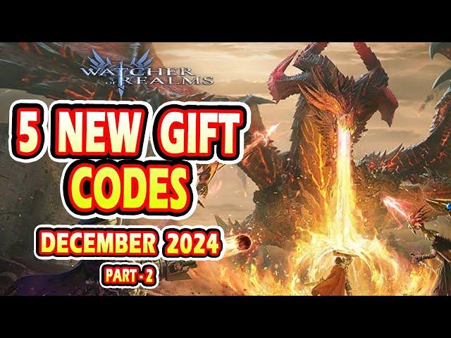 Watcher of Realms 5 New Redeem Codes | Watcher of Realms 5 New Gift Codes December 2024 (Part-2)