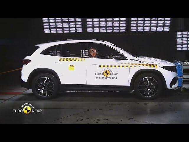  Mercedes EQ EQA 2021 - КрашТест  Безопасность  Euro NCAP