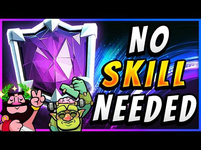 HOW TO GET ULTIMATE CHAMPION with NO SKILL NEEDED! — Clash Royale