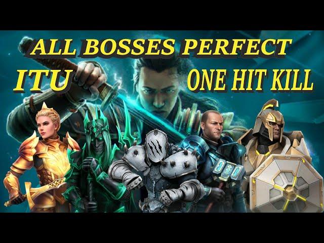 Shadow Fight 4 ITU Perfect All Bosses One Hit Kill