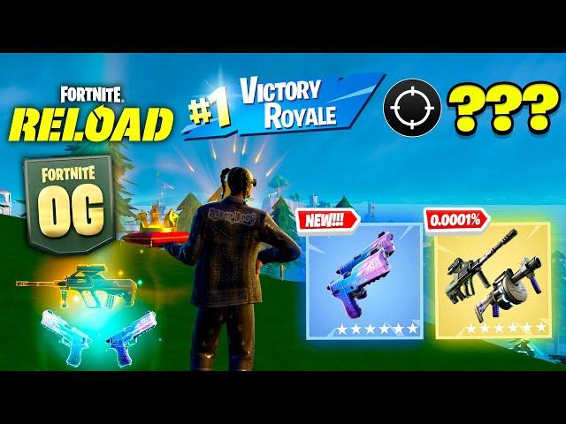 OG Fortnite Reload | TWO RAREST WEAPONS In One Game!? | Victory Royale!