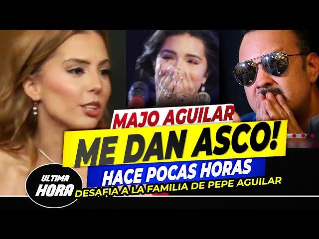 SE HARTO! Majo Aguilar "DESTAPA MANIPULACIONES" de parte de su tio PEPE AGUILAR y ANGELA 