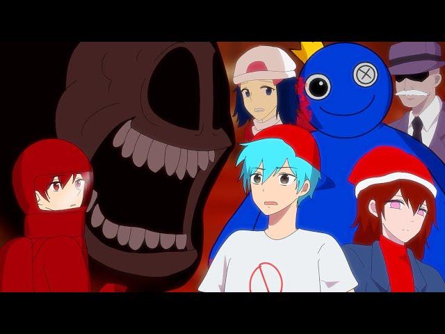 Rainbow Friends x Doors x FNF Different Characters Sing it Anime - Friday Night Funkin’ Animation