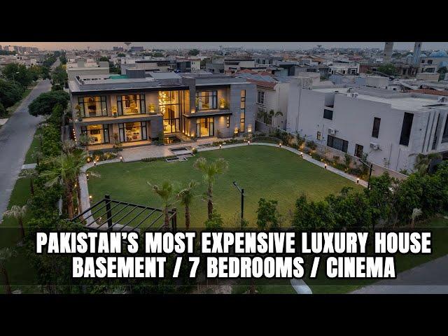 4 Kanal Pakistan's Most Expensive Luxury House by Mazhar Munir Phase 6 DHA, Lahore - Pakistan